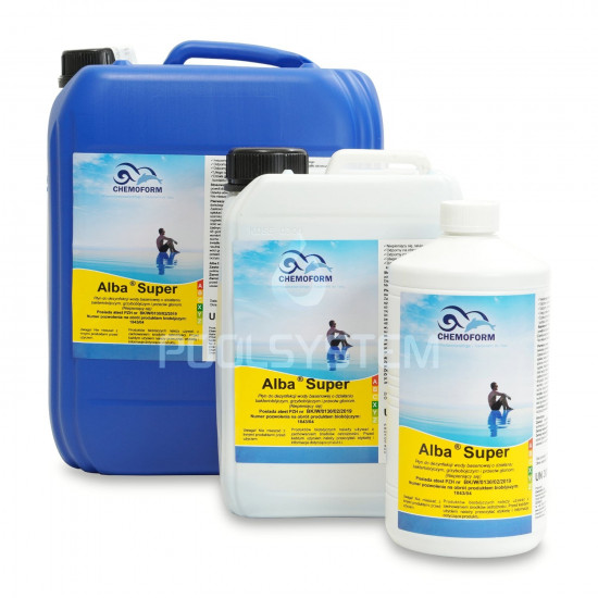 Preparat na glony do basenu ALBA SUPER 3L CHEMOFORM