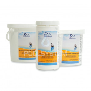 Aktywny tlen do basenu w tabletkach 200g 3KG CHEMOFORM 2
