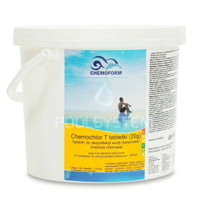 Tabletki chloru 20g CHEMOCHLOR T 3KG CHEMOFORM