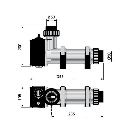 Electric pool heater 18kW AQUA COMPACT PAHLEN