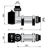 Electric pool heater 18kW AQUA COMPACT PAHLEN