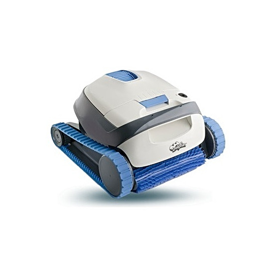 DOLPHIN S100 pool vacuum cleaner cleans bottom and walls