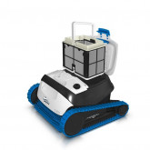 DOLPHIN S100 pool vacuum cleaner cleans bottom and walls