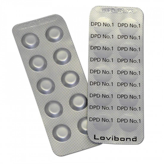 Tabletki do pomiaru chloru dla fotometru DPD 1 500 SZT. LOVIBOND