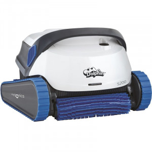 DOLPHIN S200 Pool Vacuum Cleaner cleans bottom, walls and water line 2