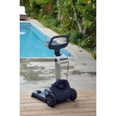 DOLPHIN S300i pool vacuum cleaner with app bottom, walls water line