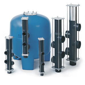 Pool post valve DN40/ d50 mm/ 1.5", Spacing: 152 mm BESGO