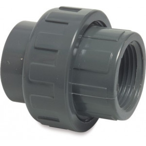 Union adaptor PVC-U glue socket x female PN10 MEGA POOL