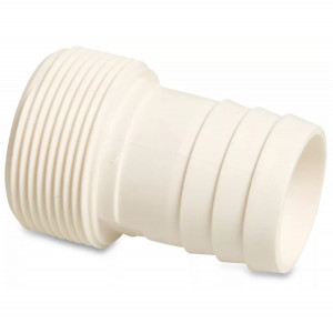 Hose tail 1 1/2" x 38 mm male thread x hose tail MEGA POOL