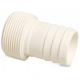 Hose tail 1 1/2" x 38 mm male thread x hose tail MEGA POOL