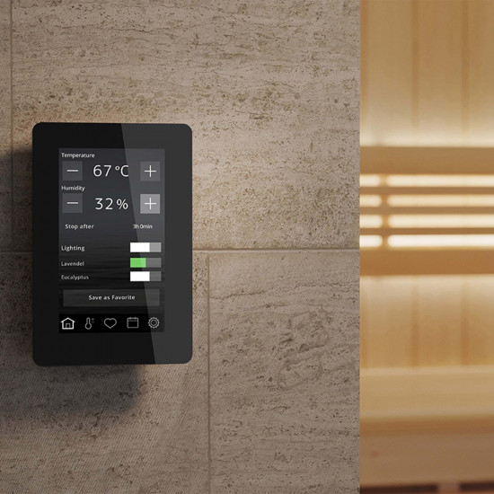 Piec do sauny elektryczny SENSE ELITE 8 CLOUD 8,0kW TYLO