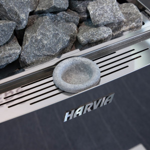 Double-function sauna heater HARVIA THE WALL COMBI 4,5 kW with XENIO controller 2