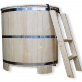 Sauna cooling tub NATURAL WOOD SAUNARIO