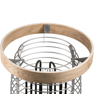 Kołnierz do pieca sauny HIVE 12-18kW drewniany HUUM 2