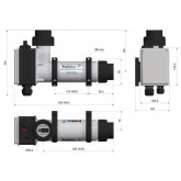 Electric pool heater 15kW AQUA COMPACT PAHLEN