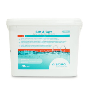 Aktywny tlen do basenu w saszetkach SOFT & EASY 5,04KG BAYROL