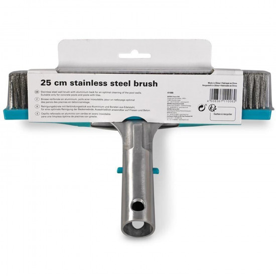 Szczotka do czyszczenia basenu ze stali nierdzewnej 25 cm BAYROL