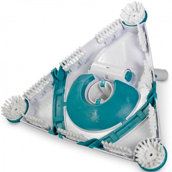 Szczotka do ręcznego odkurzacza basenowego trójkątna BAYROL