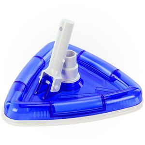 Szczotka do odkurzacza basenowego ręcznego TRÓJKĄTNA DELUXE MEGAPOOL