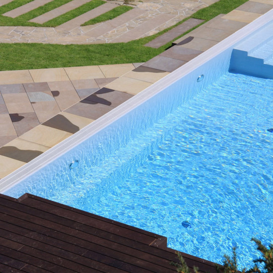 Folia basenowa Alkorplan 2000, jasnoniebieska, szer. 205 cm RENOLIT