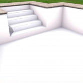 Folia basenowa Alkorplan 2000, biała, szer. 205 cm RENOLIT