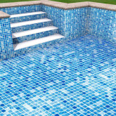 Folia basenowa Alkorplan 3000, mozaika Persja niebieska RENOLIT