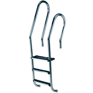 Pool ladder 3-step MIXED LUXE Asymmetrical ASTRAL POOL