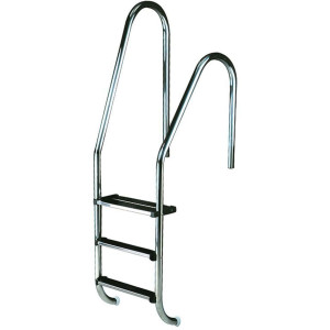 Pool ladder 3-step STANDARD LUXE Asymmetrical ASTRAL POOL