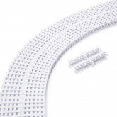 Kratka rynny przelewowej do basenu  łączenie pojedyncze 195 mm x 22 mm ASTRAL POOL