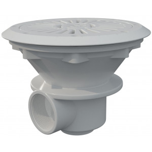 Bottom drain for foiled and prefabricated swimming pool white ASTRAL POOL