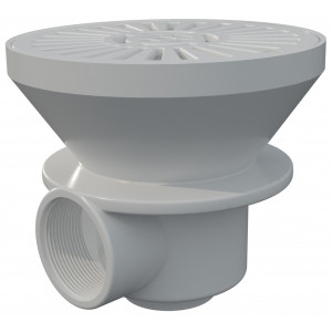 Bottom drain for tiled swimming pool white ASTRAL POOL