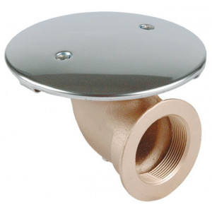 Bottom drain for 90 degree tiled swimming pool HUGO LAHME
