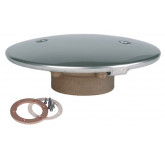 Vertical bottom drain for foiled swimming pool HUGO LAHME