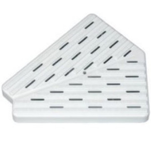 Narożnik kratki rynny przelewowej do basenu 45 stopni 295 mm x 22 mm ASTRAL POOL