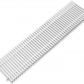 Kratka rynny przelewowej do basenu łączenie podwójne 200 mm x 22 mm CLASSIC TEBAS