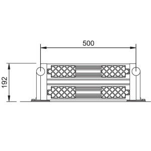 Safety step for swimming pool ladders  ASTRAL POOL 2