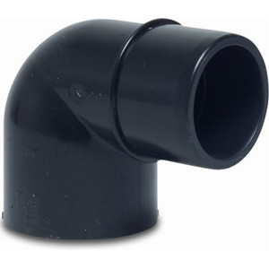 Reducing elbow PVC-U 90 degrees internally xexternally gluedMEGA POOL