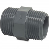 Nipple PVC-U male thread PN10 MEGA POOL