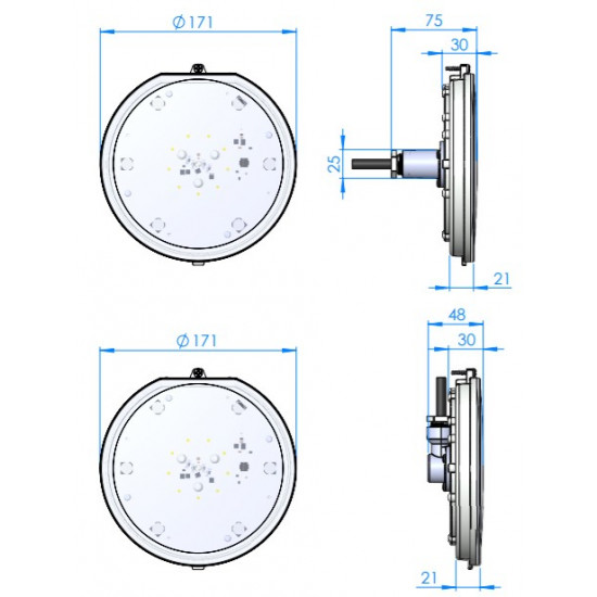 Żarówka led LUMIPLUS FLEXI AC 12V 1485lm ciepła biel ASTRAL POOL