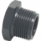 PVC-U plug male thread PN10 MEGA POOL