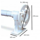 Rolka do zwijania foli w basenie do szer. 5m OLYMPIC TEBAS