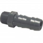 Hose tail adaptor PVC-U male thread x hose tail