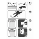 Rolka do zwijania folii solarnej w basenie do szer. 5m TEBAS STEEL