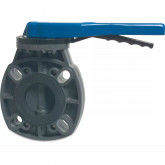 Przepustnica motylkowa PVC-U PN6/10 MEGA POOL