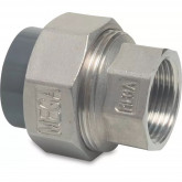 Śrubunek PVC-U KW (PVC) x GW (stal nierdzewna) PN10 MEGA POOL