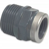 Nypel redukcyjny PVC-U GZ x GW PN10 (wzmacniany) MEGA POOL