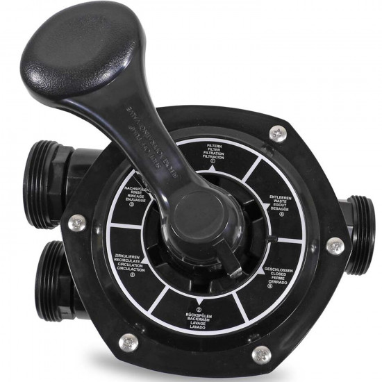 Sand pool filter 154m3 875mm MFS35 with side valve MEGAPOOL