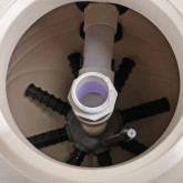 Sand pool filter 100m3 675mm MFS27 with side valve MEGAPOOL