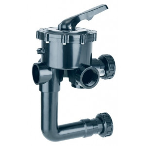 6-way side valve for pool filter with connections CLASSIC 1 1/2" ASTRAL POOL