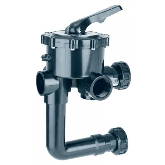 6-way side valve for pool filter with connections CLASSIC 1 1/2" ASTRAL POOL